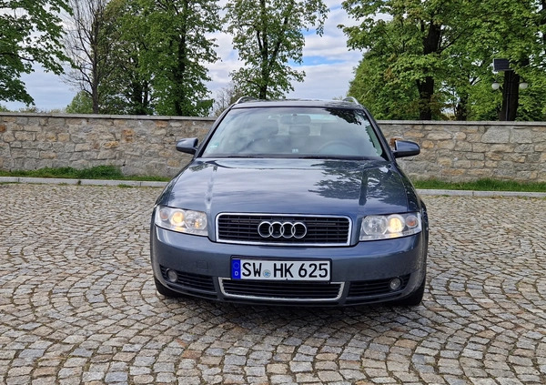 Audi A4 cena 7800 przebieg: 234864, rok produkcji 2003 z Strzegom małe 67